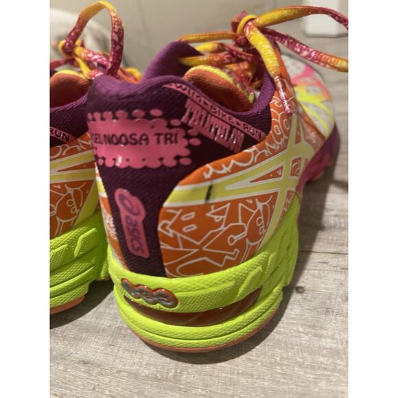 Asics T458N Gel-Noosa Tri 9 Running Triathlon Multi Color Women's Size 8 - Picture 4 of 6
